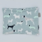Preview: Loop für Hunde in Mint mit Hunden